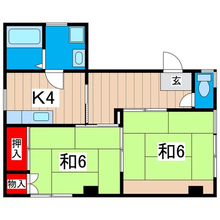 みどり園ビルの物件間取画像